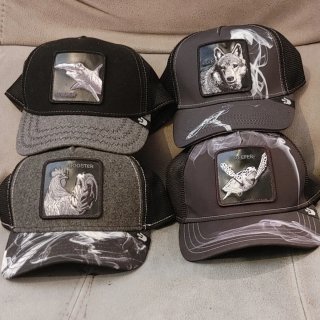 4 Gorras Goorin Bros: Hammer, Reefer, Wolf, Rooste