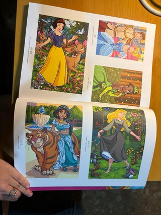 Libro disney colorear