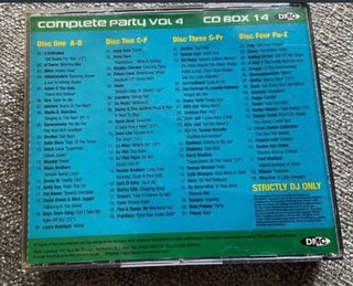CDs COMPLETE PARTY VOL.4 (estuche 4 discos)