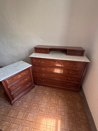 Muebles dormitorio completo vintage