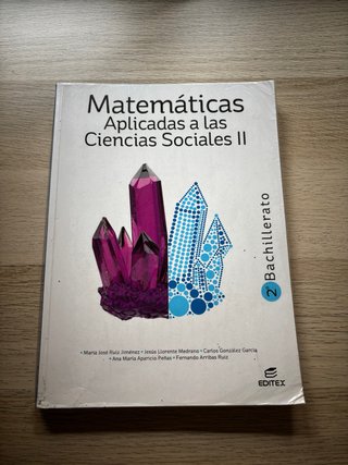 Matemáticas Aplicadas a las Ciencias Sociales I...