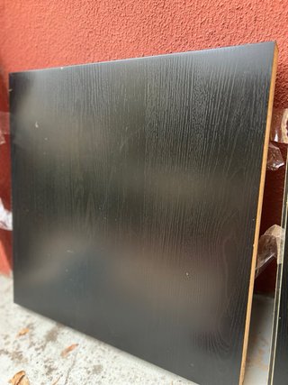 Mueble salón Ikea negro