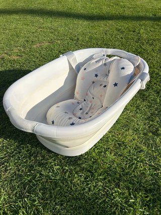 Bañera bebé con reductor estrellas