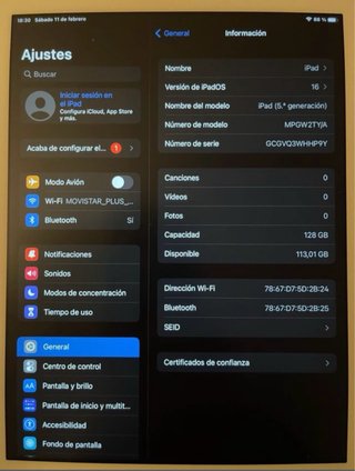 iPad 5ª Gen 2017 Dorado