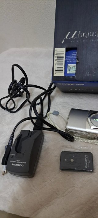 Olympus mju-300 Digital Cámara Metal Body