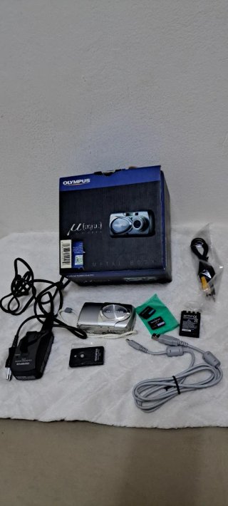Olympus mju-300 Digital Cámara Metal Body
