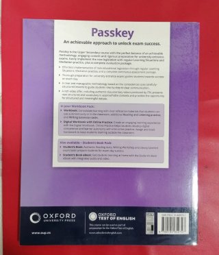 Passkey 2 Workbook Pack 2°Bachillerato