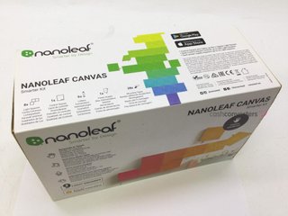 lampara inteligente nanoleaf canvas smarter kit 9 paneles
