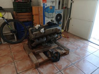 Motor Mercedes M104