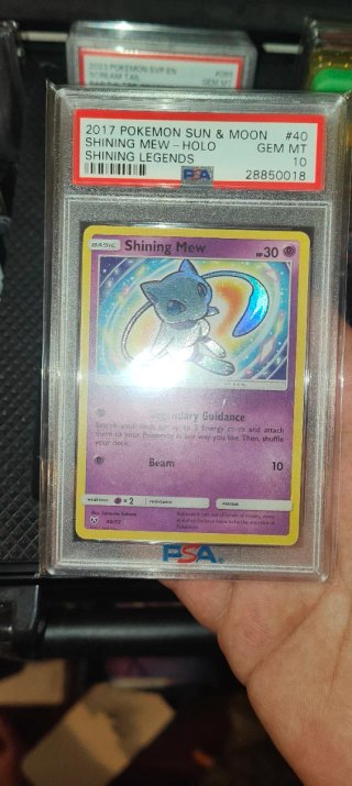 Shining Mew PSA 10 - Pokémon Sun & Moon