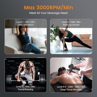 Masejeador Mebak 3 + Accesorios (Sin Uso)