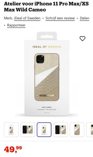 Custodia iPhone 11 Pro, XS, X IDEAL OF SWEDEN