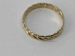 anillo oro 18k
