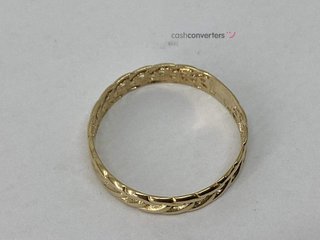 anillo oro 18k