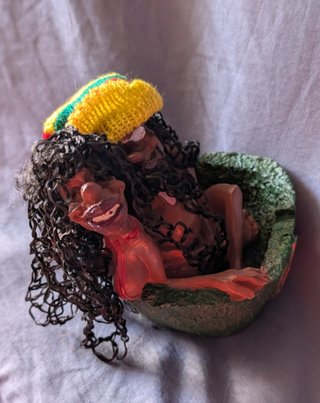 Cenicero Rasta Vintage Resina Pareja