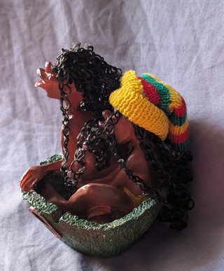 Cenicero Rasta Vintage Resina Pareja