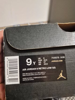 ZAPATILLAS JORDAN 6 RETRO
