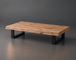 Mesa de centro madera maciza