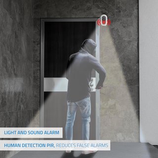 NIVIAN Cámara Vigilancia WiFi Exterior 2K