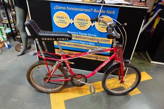 Bicicleta plegable Orbea Furia. Vintage.