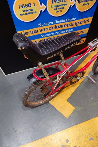 Bicicleta plegable Orbea Furia. Vintage.
