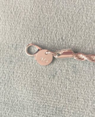 Pulsera Cordón Plata