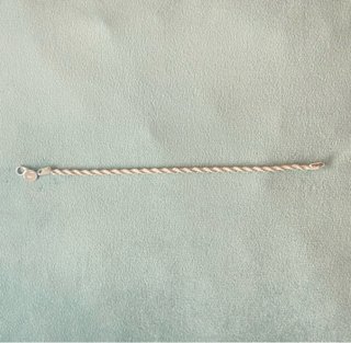 Pulsera Cordón Plata