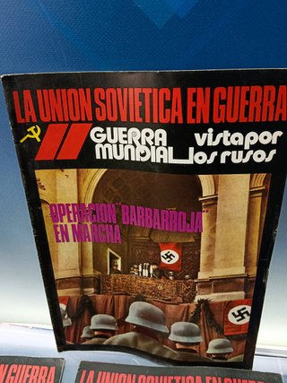 revistas, LA UNION SOVIETICA EN GUERRA. Nº 1, 2, 15, 20 descatalogadas