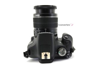 camara digital reflex canon eos 2000d+ef-s 18-55mm dc iii