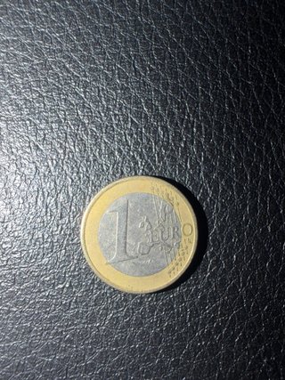 Moneda 1 Euro Grecia Búho 2002 Defecto
