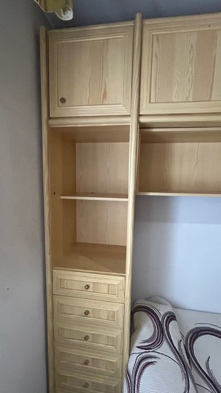 Habitación completa modular madera