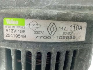 Alternador Renault Kangoo I (F/KC0) 1.9 D 65 47 kW