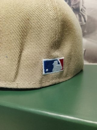 Gorra New Era 59FIFTY LA Beige y Azul 7.1/2