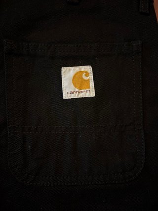 Calções Carhartt Preto Tamanho M