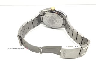 reloj pulsera caballero citizen eco-drive titanium aw1224-56e