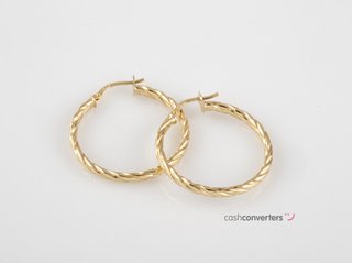 argollas oro 18k