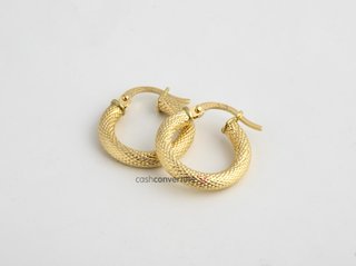 argollas oro 18k