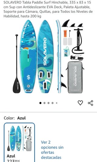 Tabla Paddle Surf Solavero