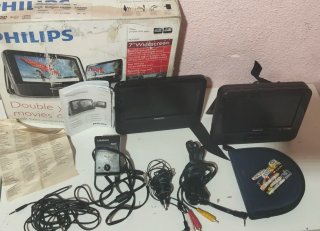 Philips PET7402D DVD Portátil Doble Pantalla