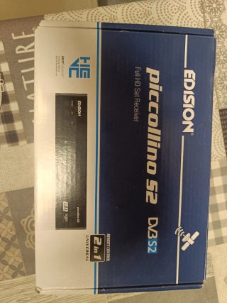 Decodificador satélite Edision piccollino S2