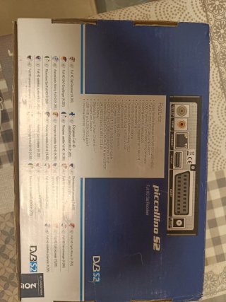 Decodificador satélite Edision piccollino S2