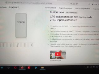 Repetidor Exterior TP-Link TLWA5210G