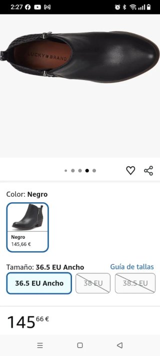 Botines negros nuevos