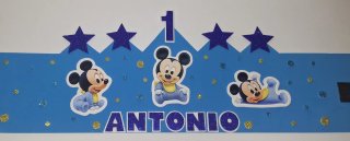 Corona de Cumpleaños, Mickey Baby
