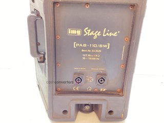 caja acustica img stage line pab-110/sw