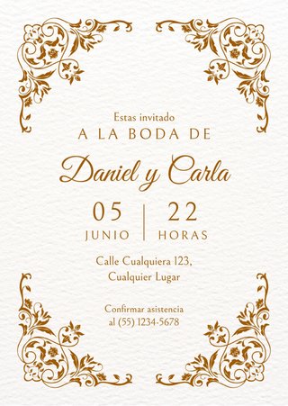 INVITACIONES PARA BODAS, CUMPLEAÑOS Y EVENTOS