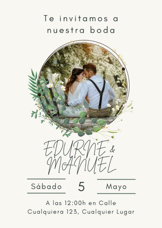 INVITACIONES PARA BODAS, CUMPLEAÑOS Y EVENTOS