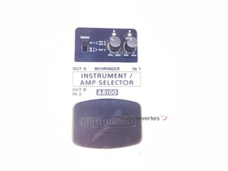 pedal efectos behringer ab100