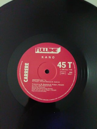 Vinilo Maxi Kano Another Life 80s Dance