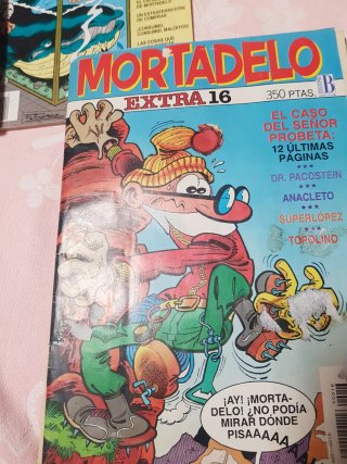 Lote 4 tebeos de mortadelo